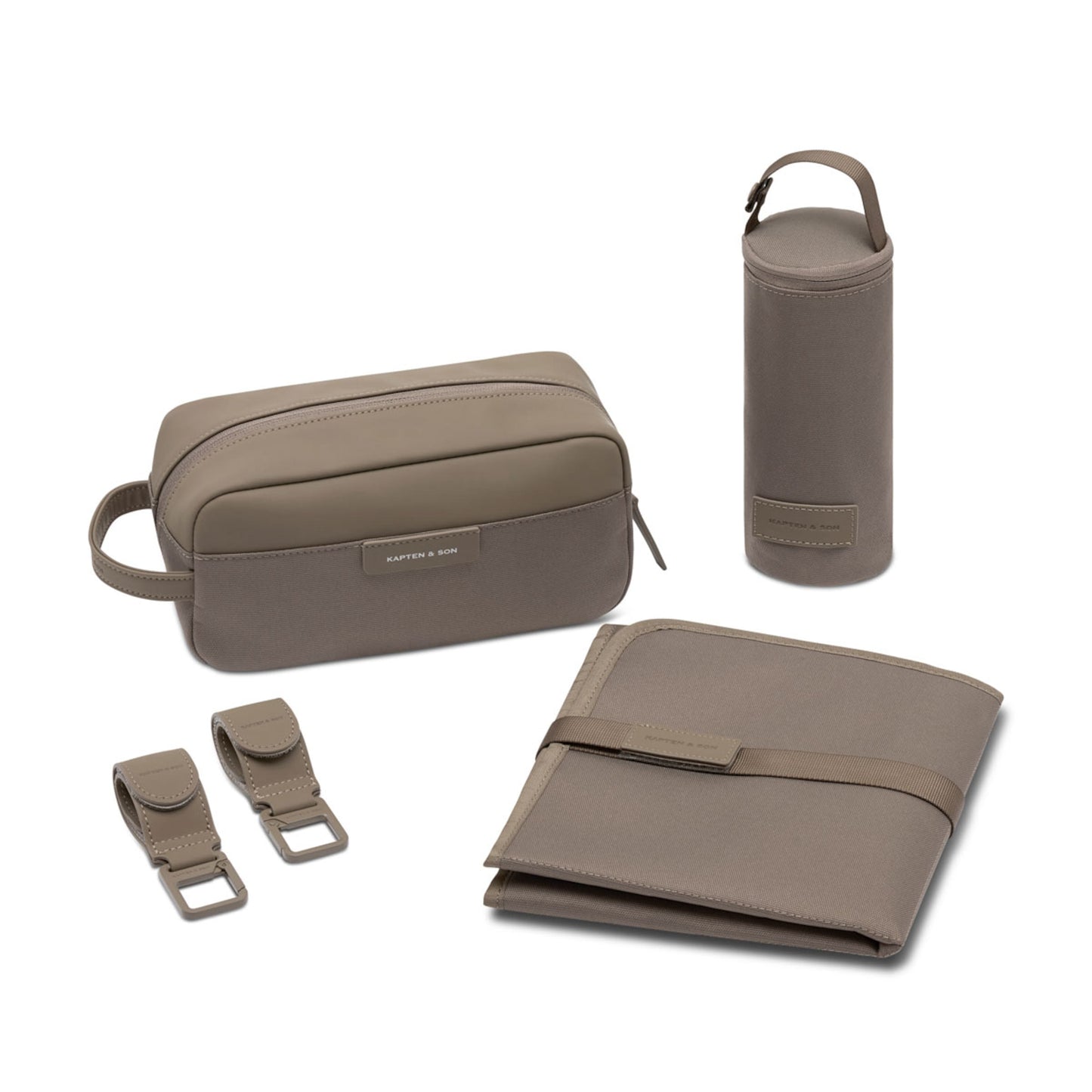 Bergen Pro Diaper Backpack Set Walnut