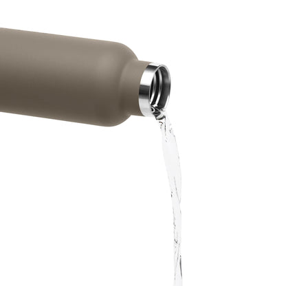 Water Bottle Steel Black