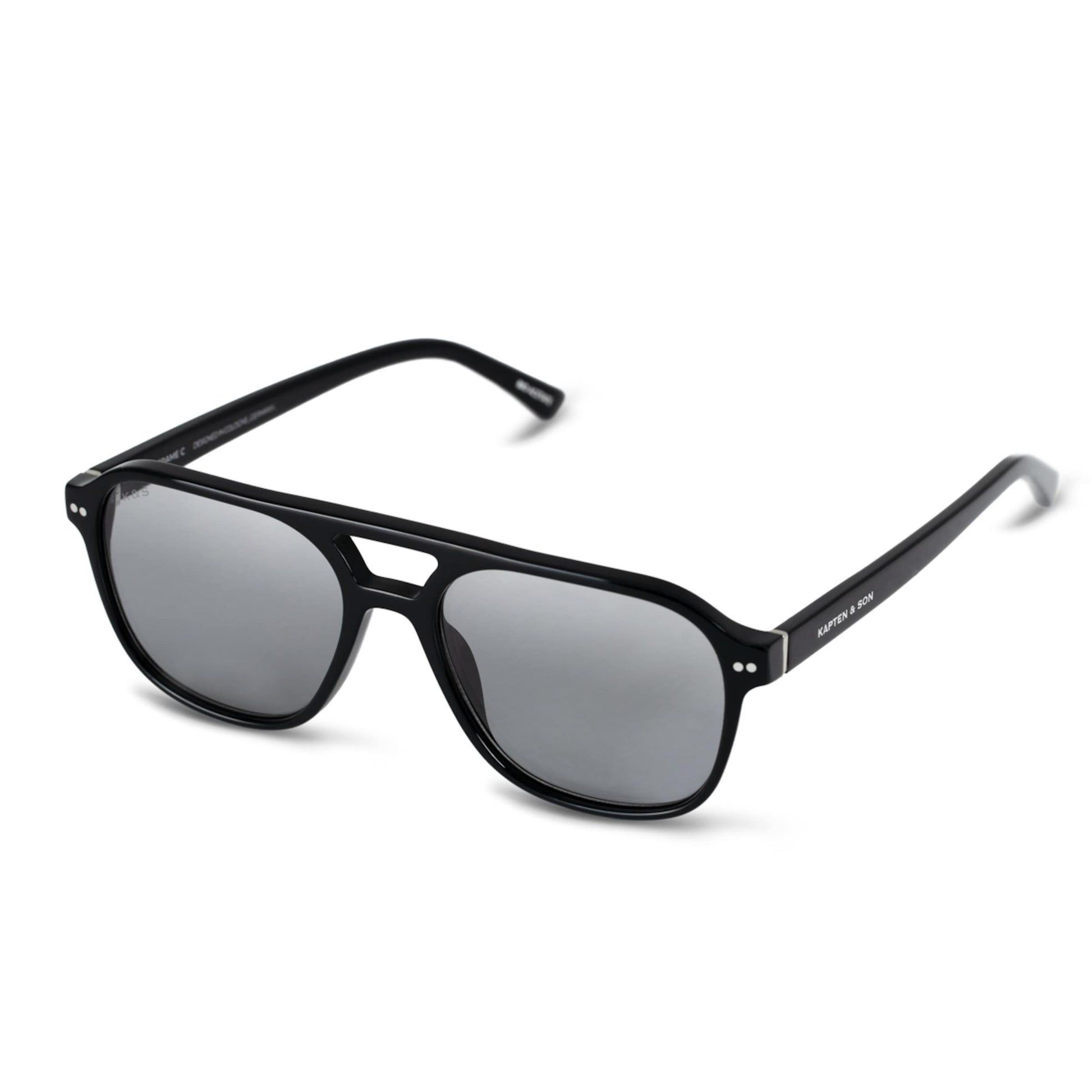 Zurich Oversize Small Crystal Tortoise Brown