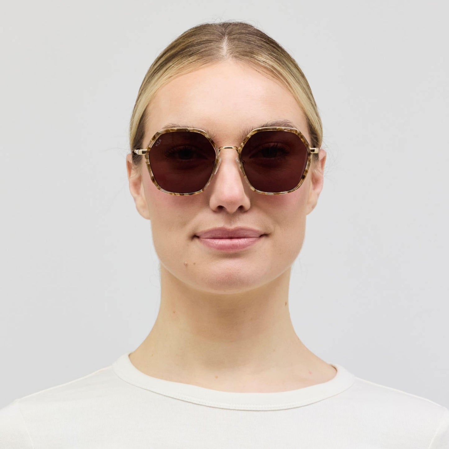 Amsterdam Edge Toffee Tortoise Brown