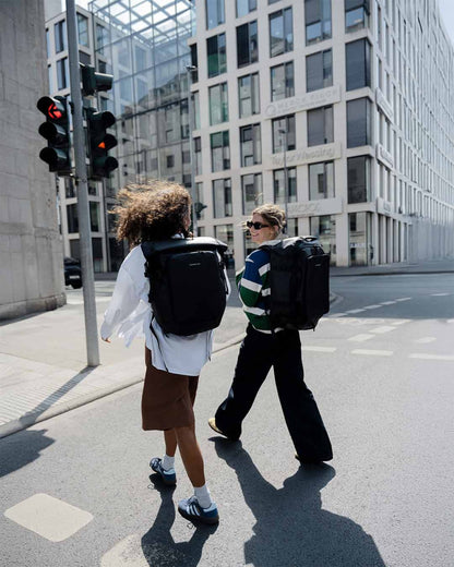 Lisbon Duffle Backpack Large All Black 
