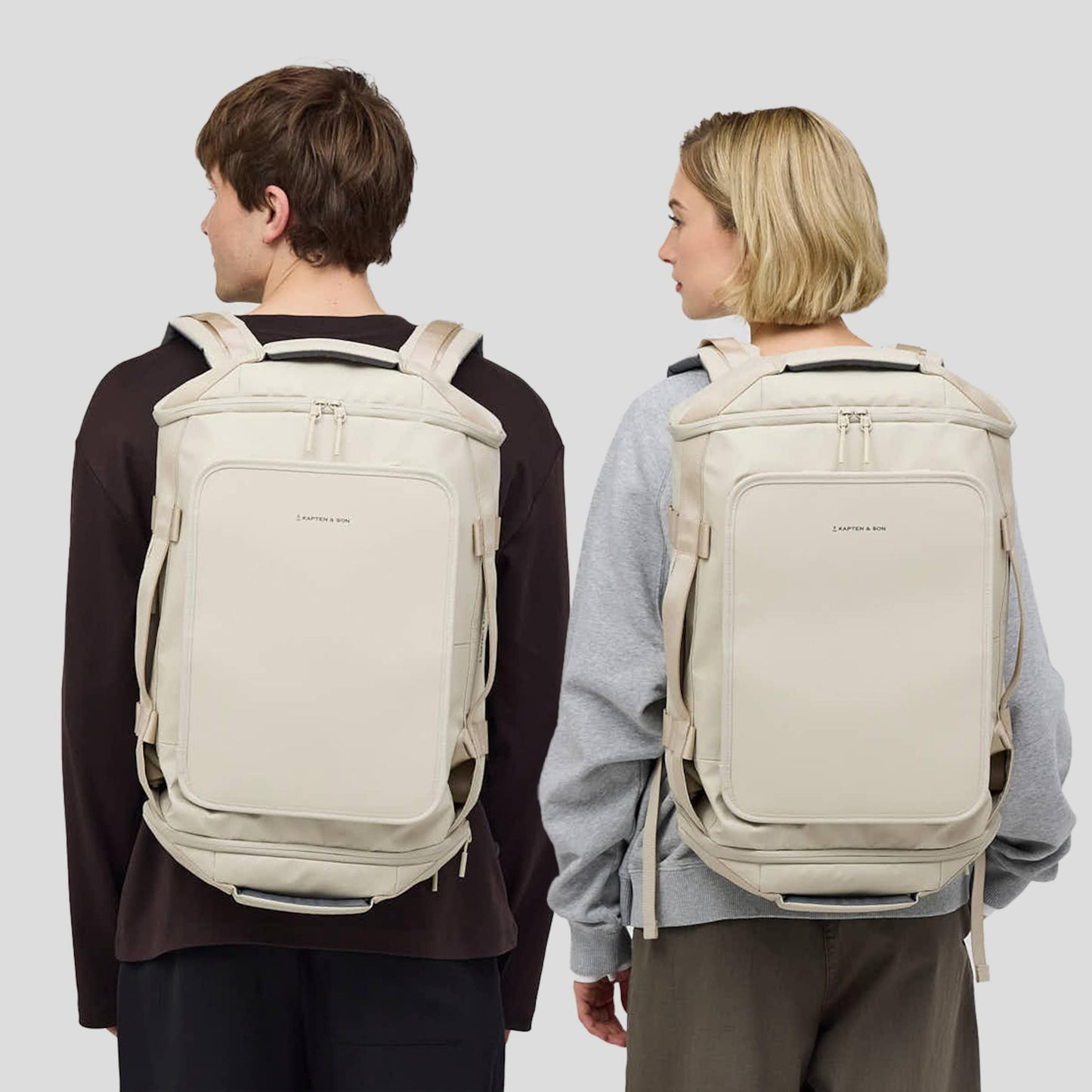 Lisbon Duffle Backpack Medium Walnut