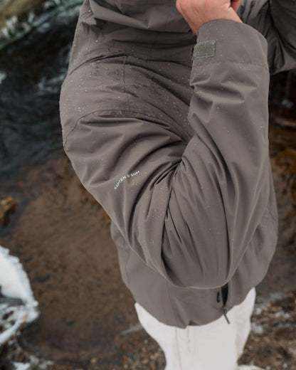 Puffer 3in1 Rain Jacket Taupe