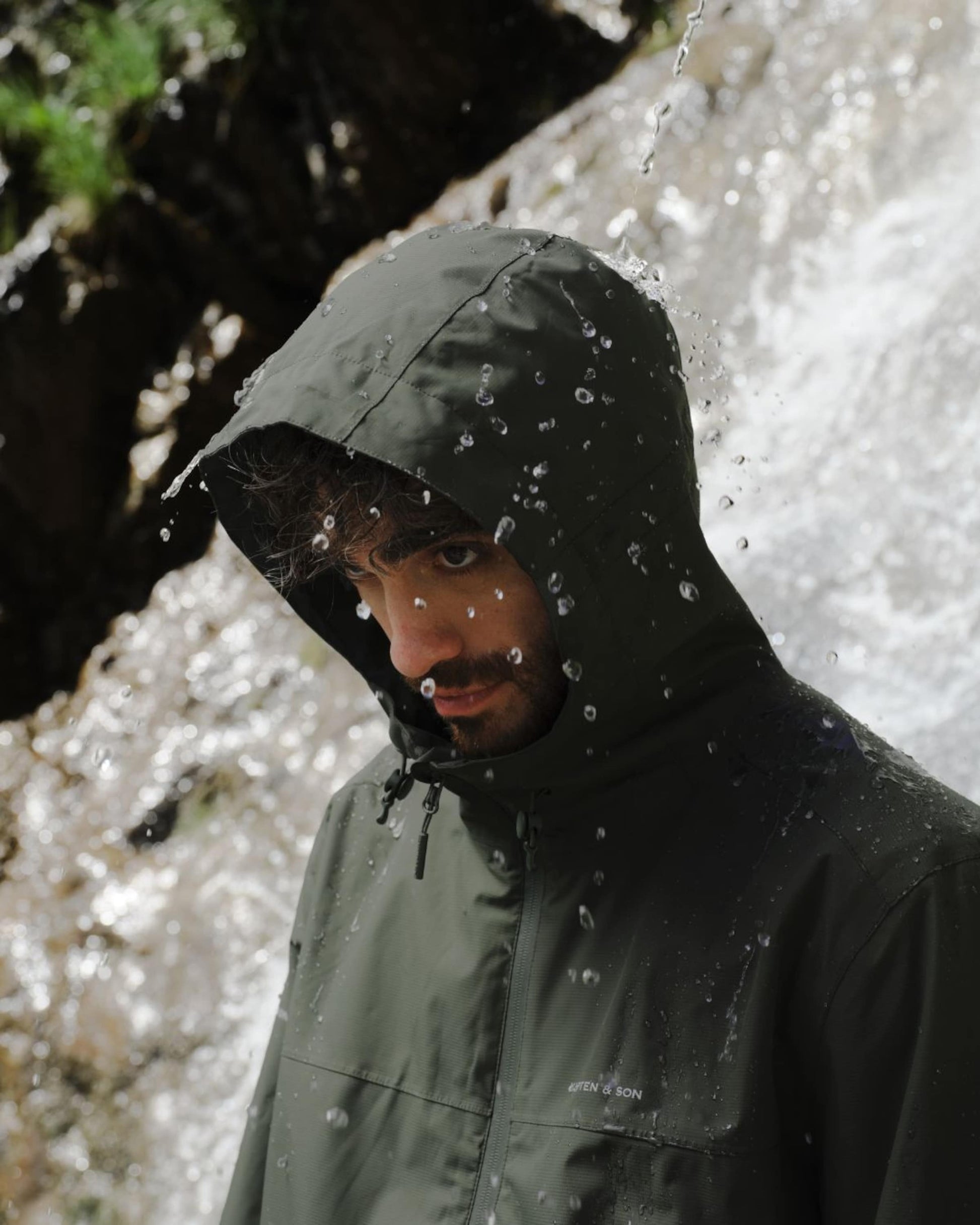 Puffer 3in1 Rain Jacket All Black