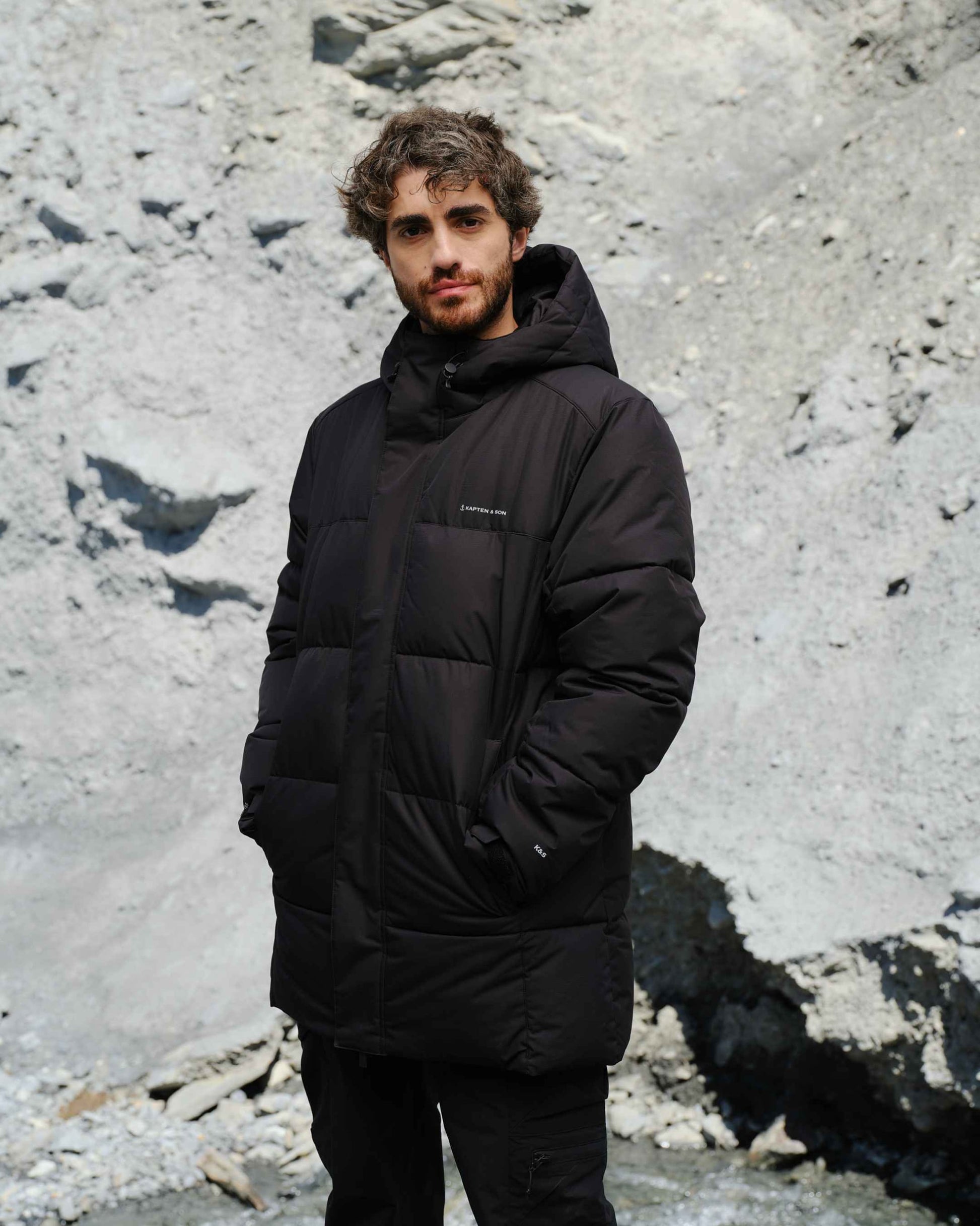 Winter Puffer Jacket All Black
