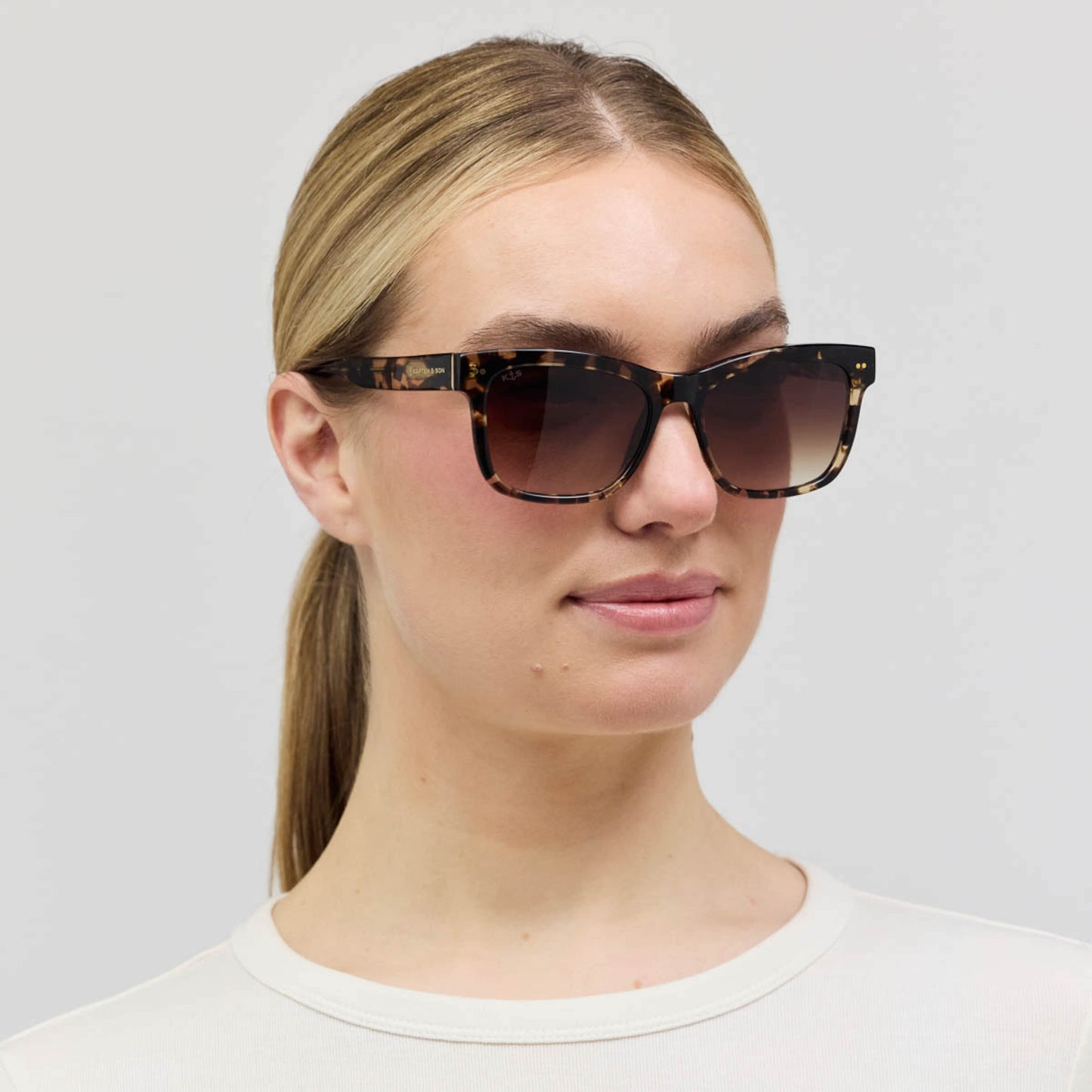 Venice Crystal Tortoise Brown