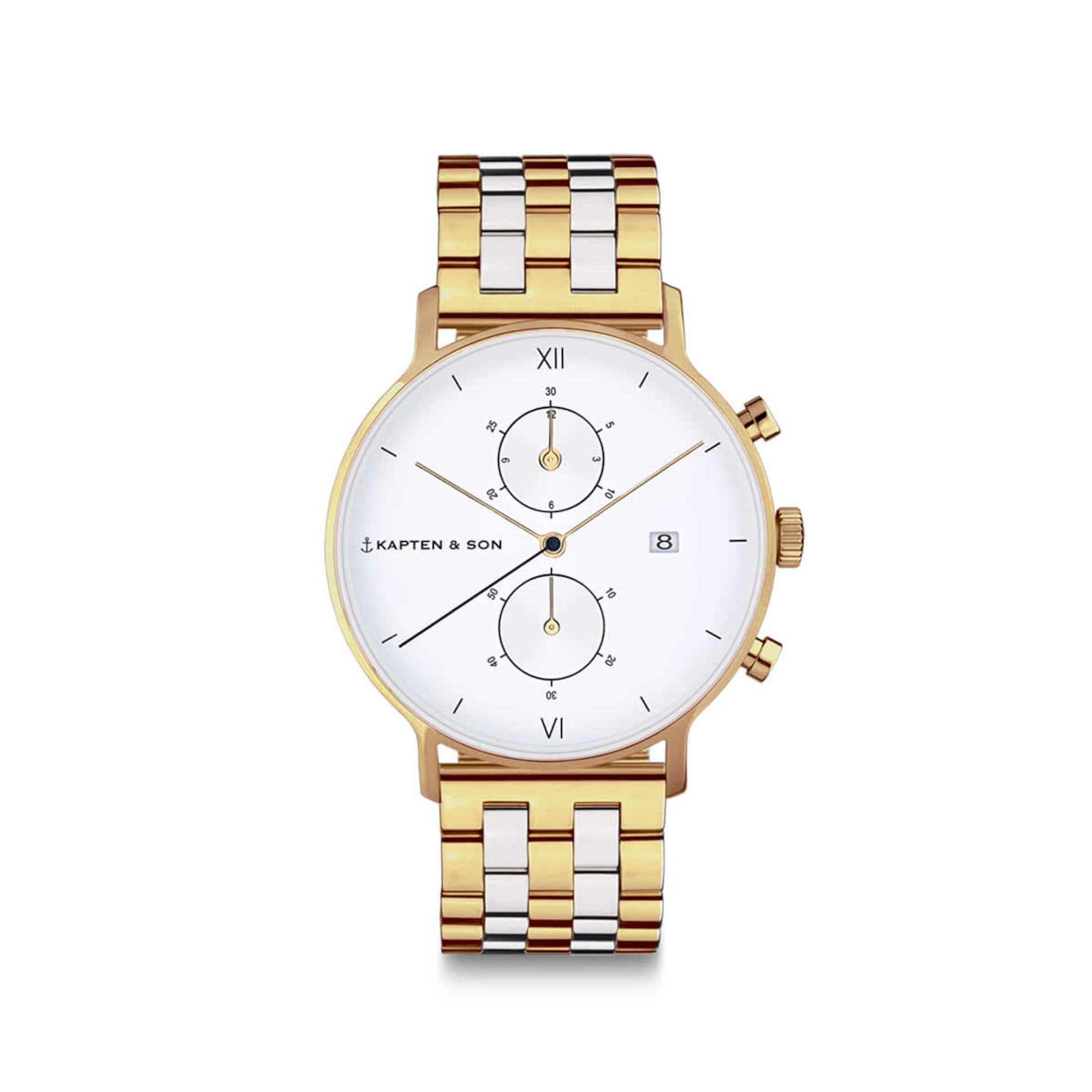 Chrono Silver Bicolor Steel