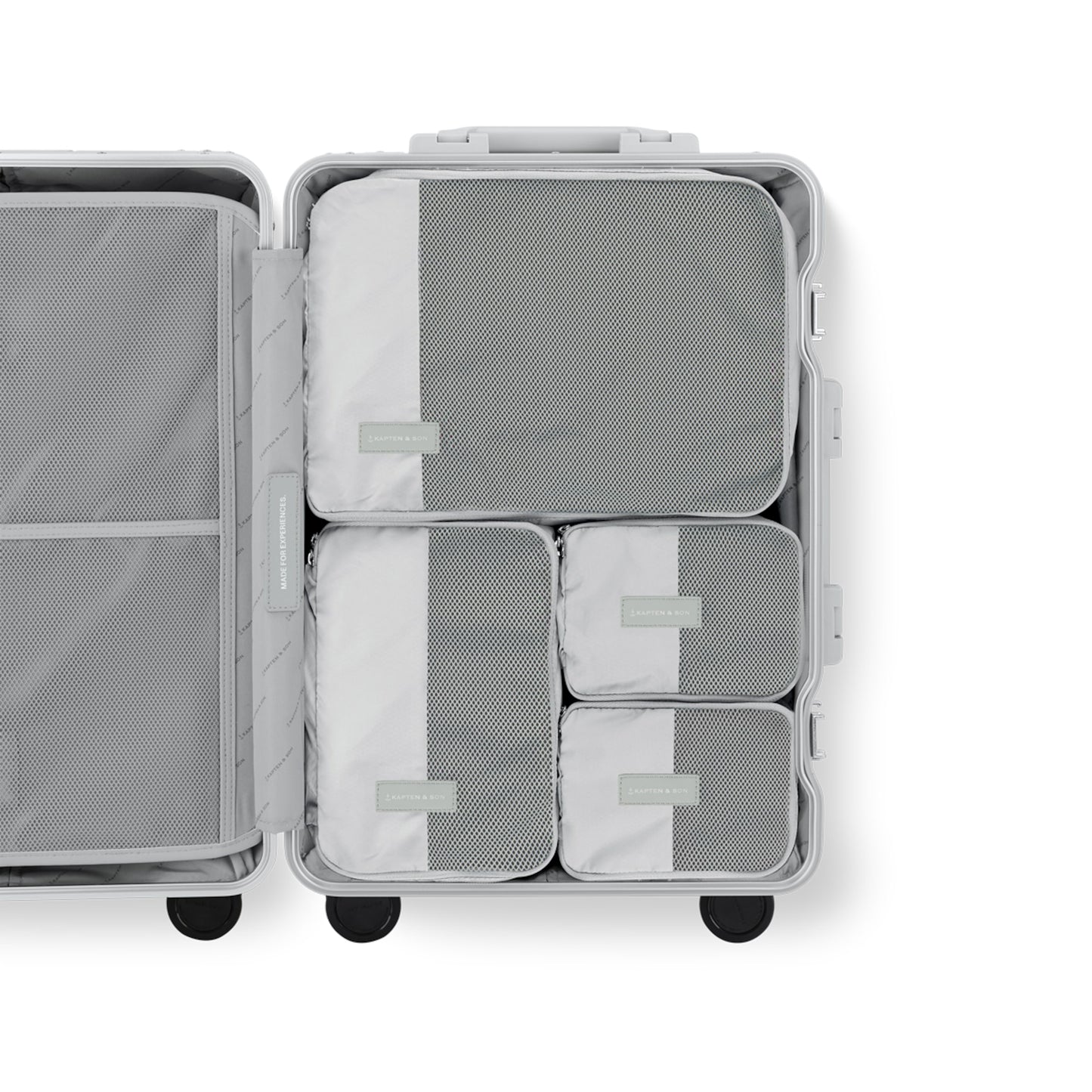 Heathrow Aluminium Check In Silver