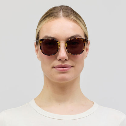 Prague Amber Tortoise Brown