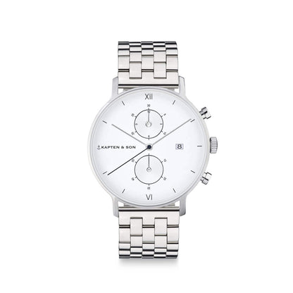 Chrono Small Silver Steel