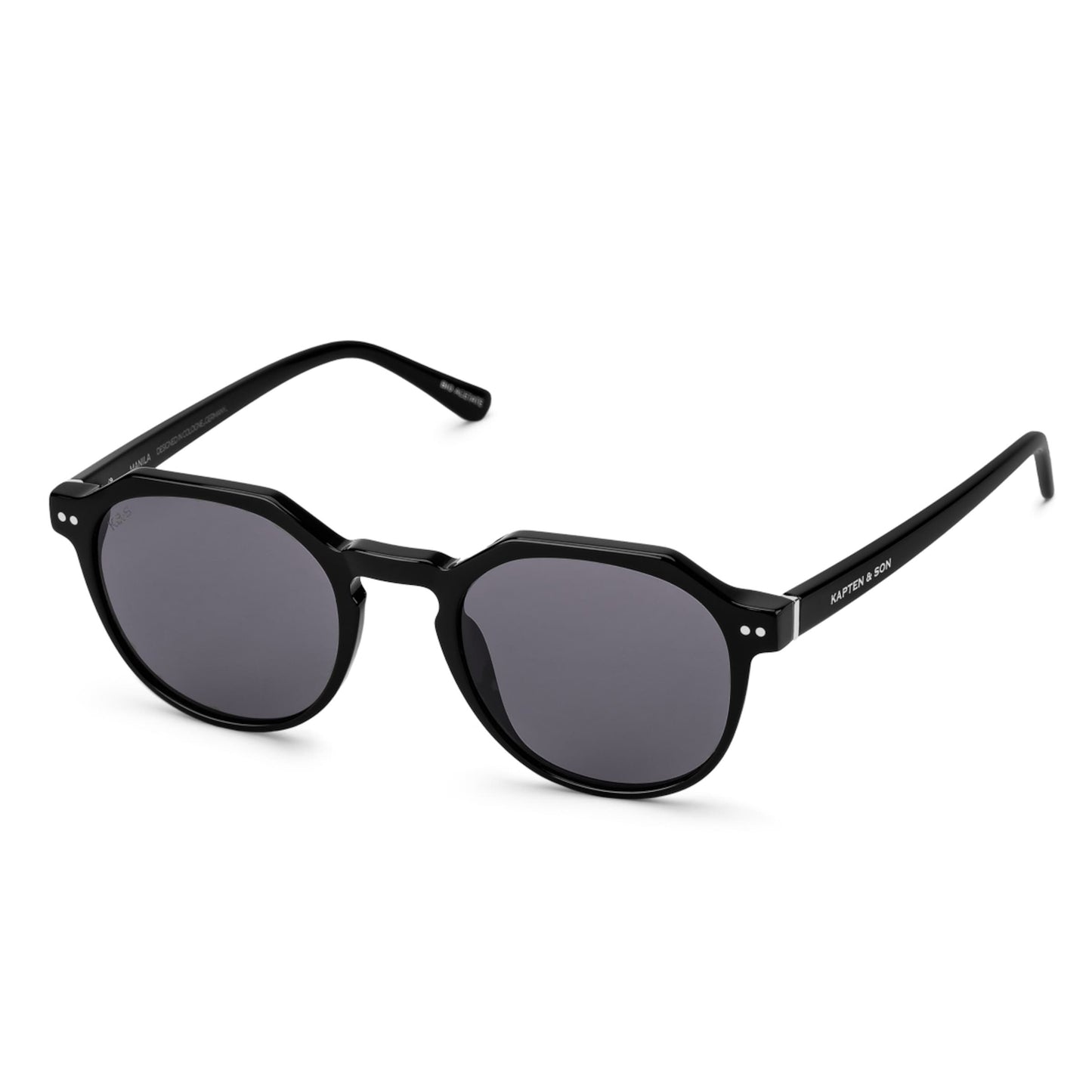 Manila Transparent Grey Black