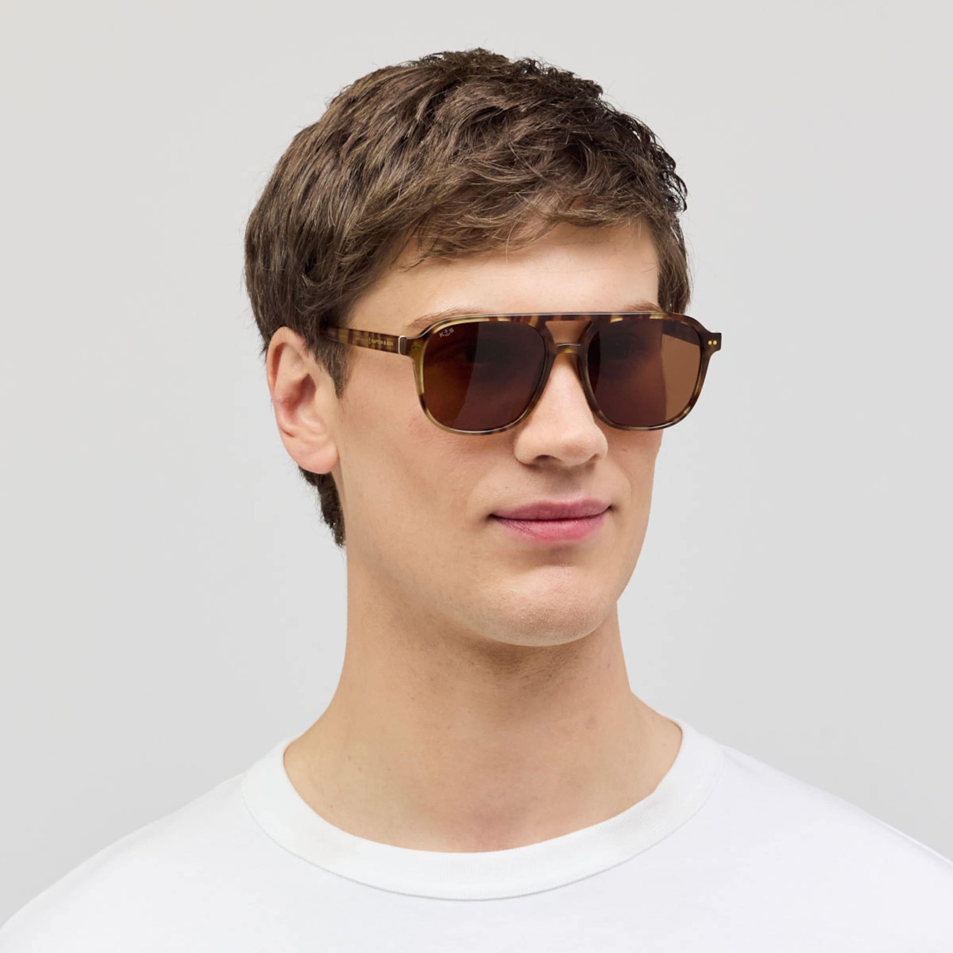 Zurich Oversize Mocha Gradient Brown