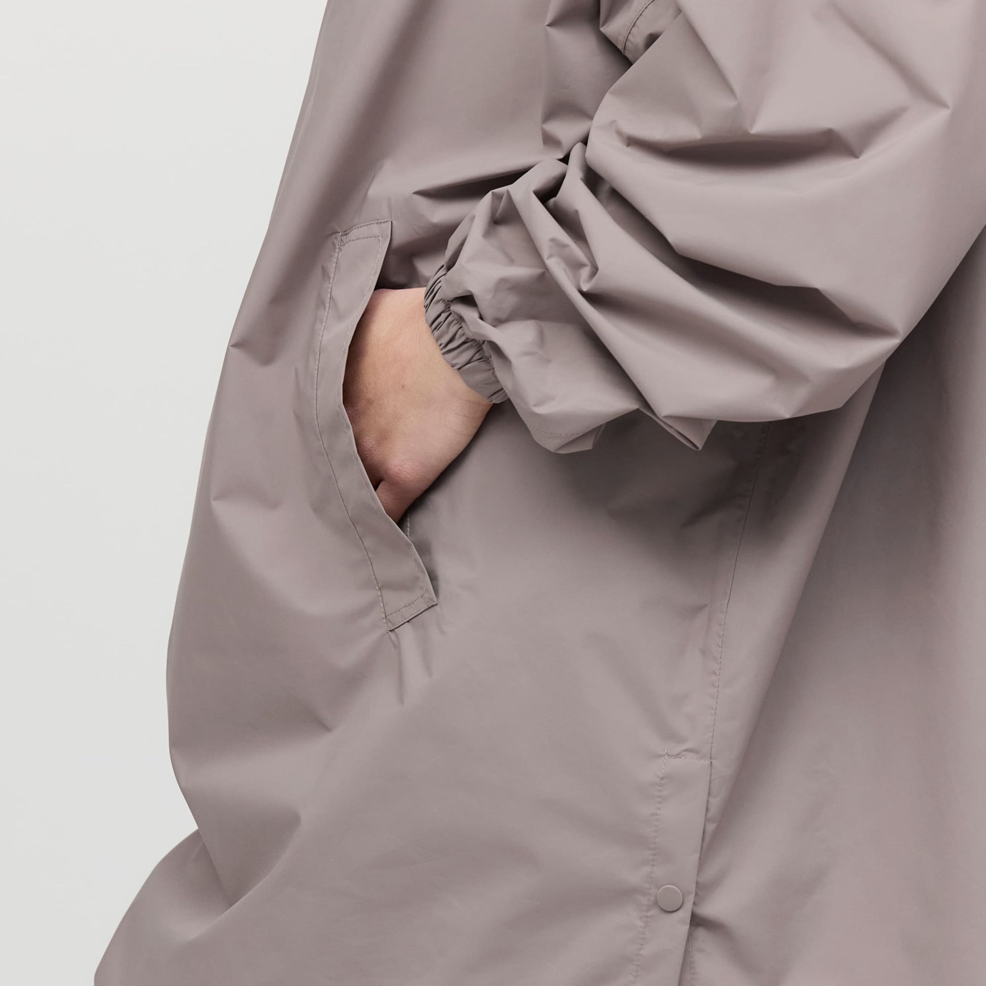 Rain Poncho Leo Dark Brown