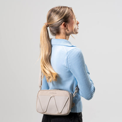 Banff Crossbody Stone Grey