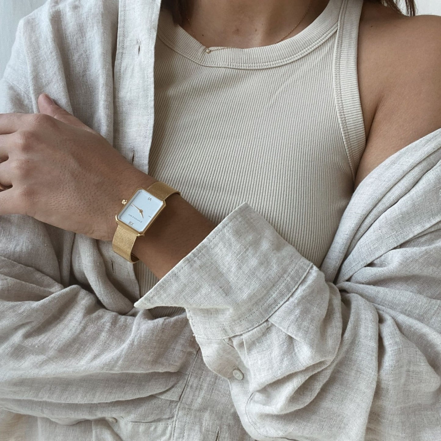 Grace Silver Mesh