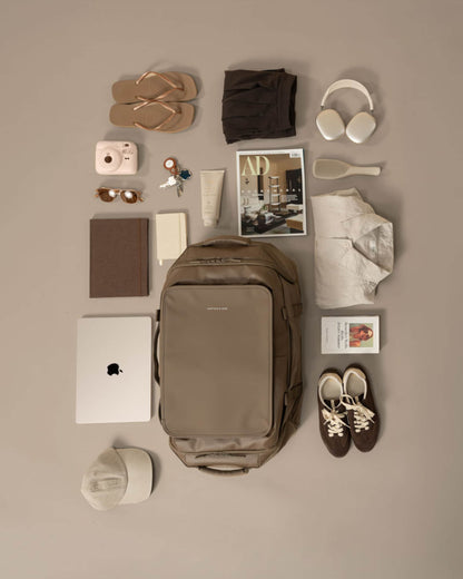 Lisbon Duffle Backpack Large Walnut