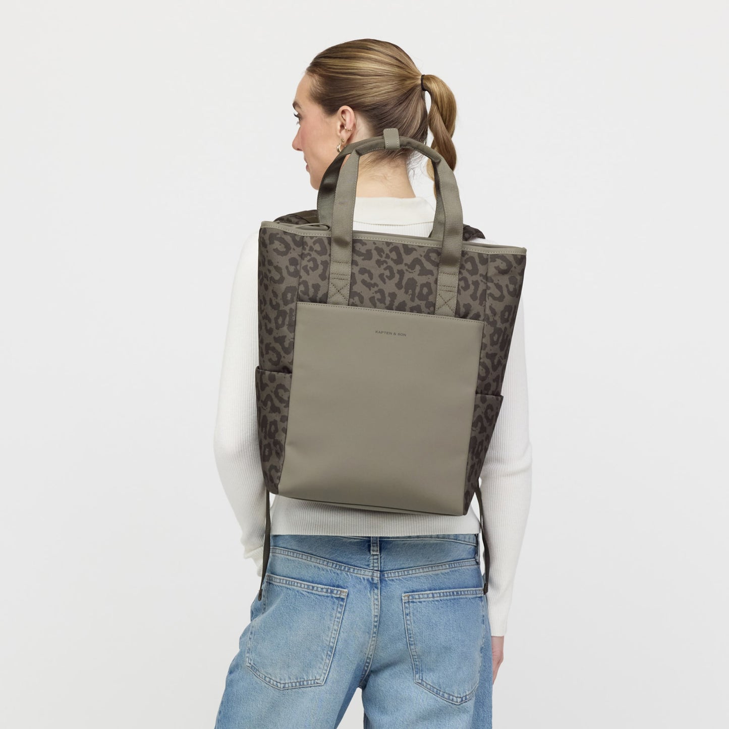 Lindby Pro Diaper Backpack Set Muted Sage
