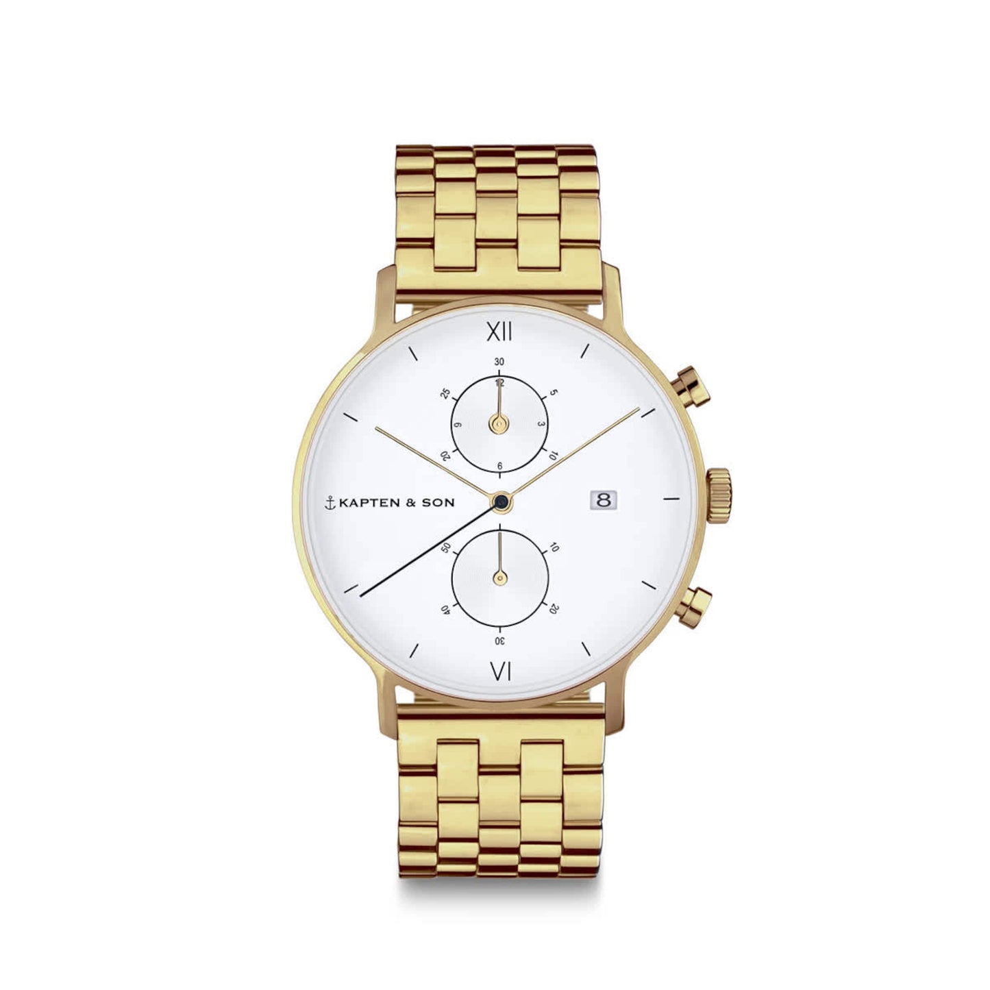 Chrono Small Silver Steel