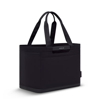 Vaasa Shopping Basket Leo Dark Brown