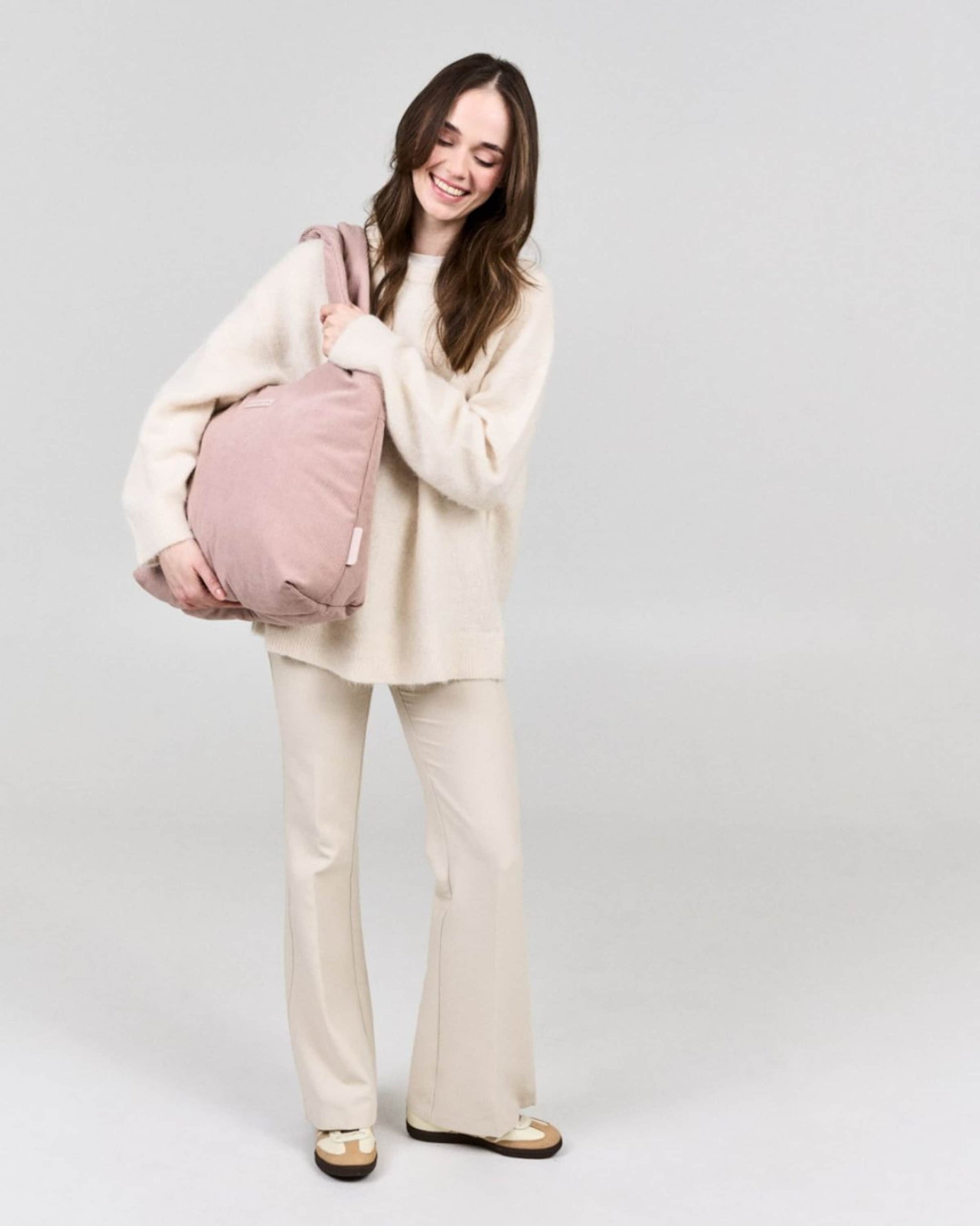 Skara Cloud Shopper Fleece Sandstone