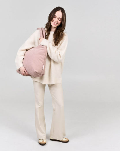 Skara Cloud Shopper Leo Dark Brown
