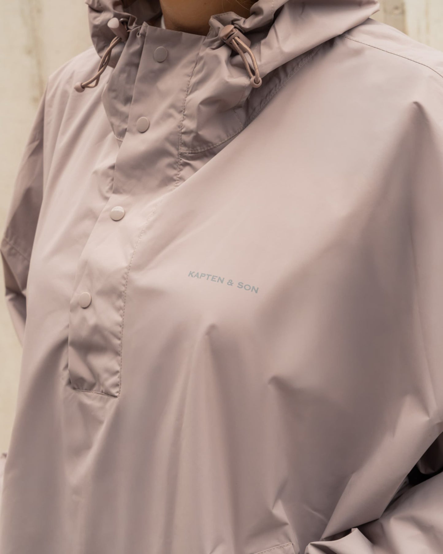 Rain Poncho Leo Dark Brown
