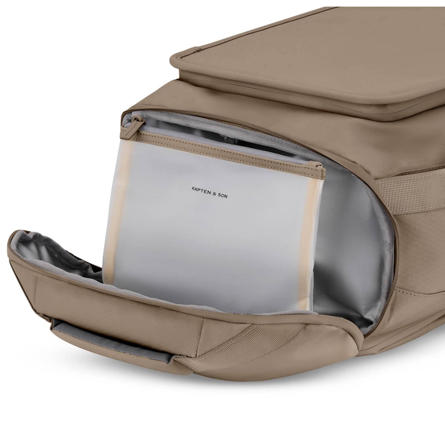 Lisbon Duffle Backpack Large Sandstone 