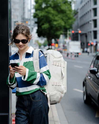 Lisbon Duffle Backpack Medium Walnut