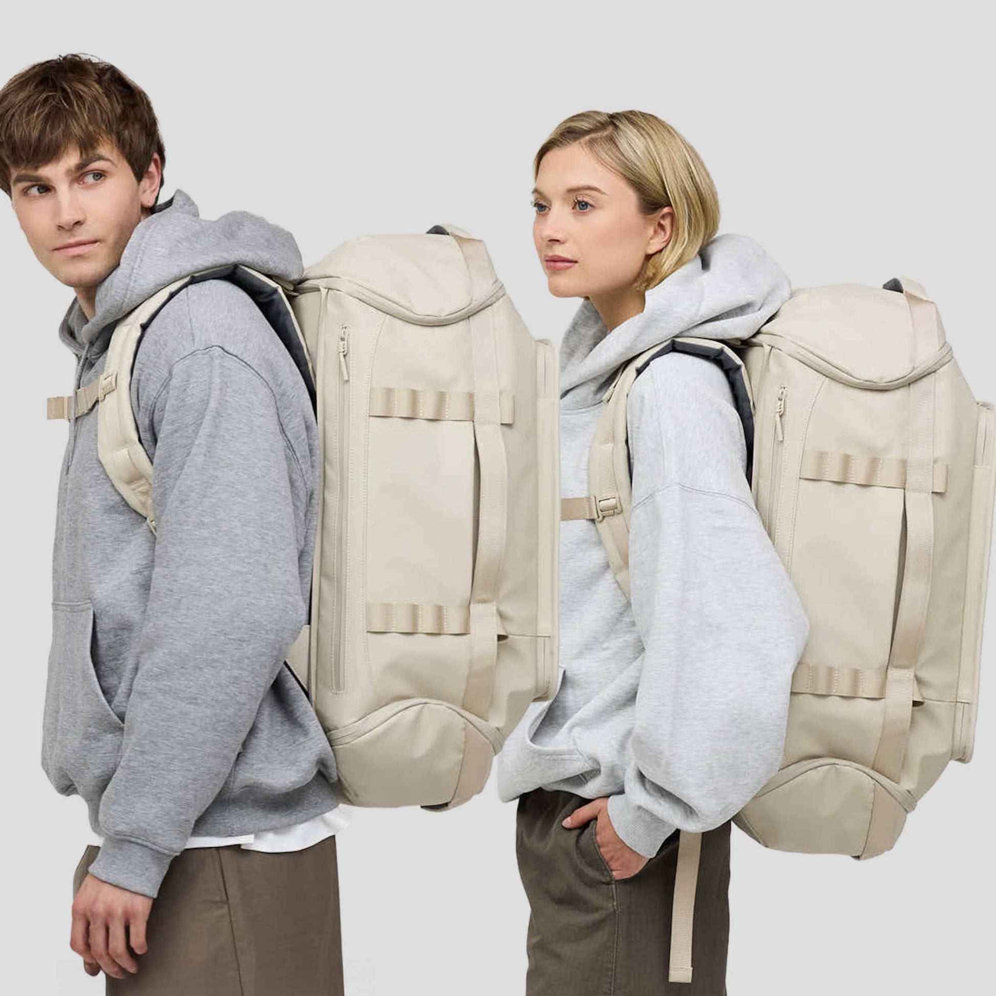 Lisbon Duffle Backpack Medium Walnut