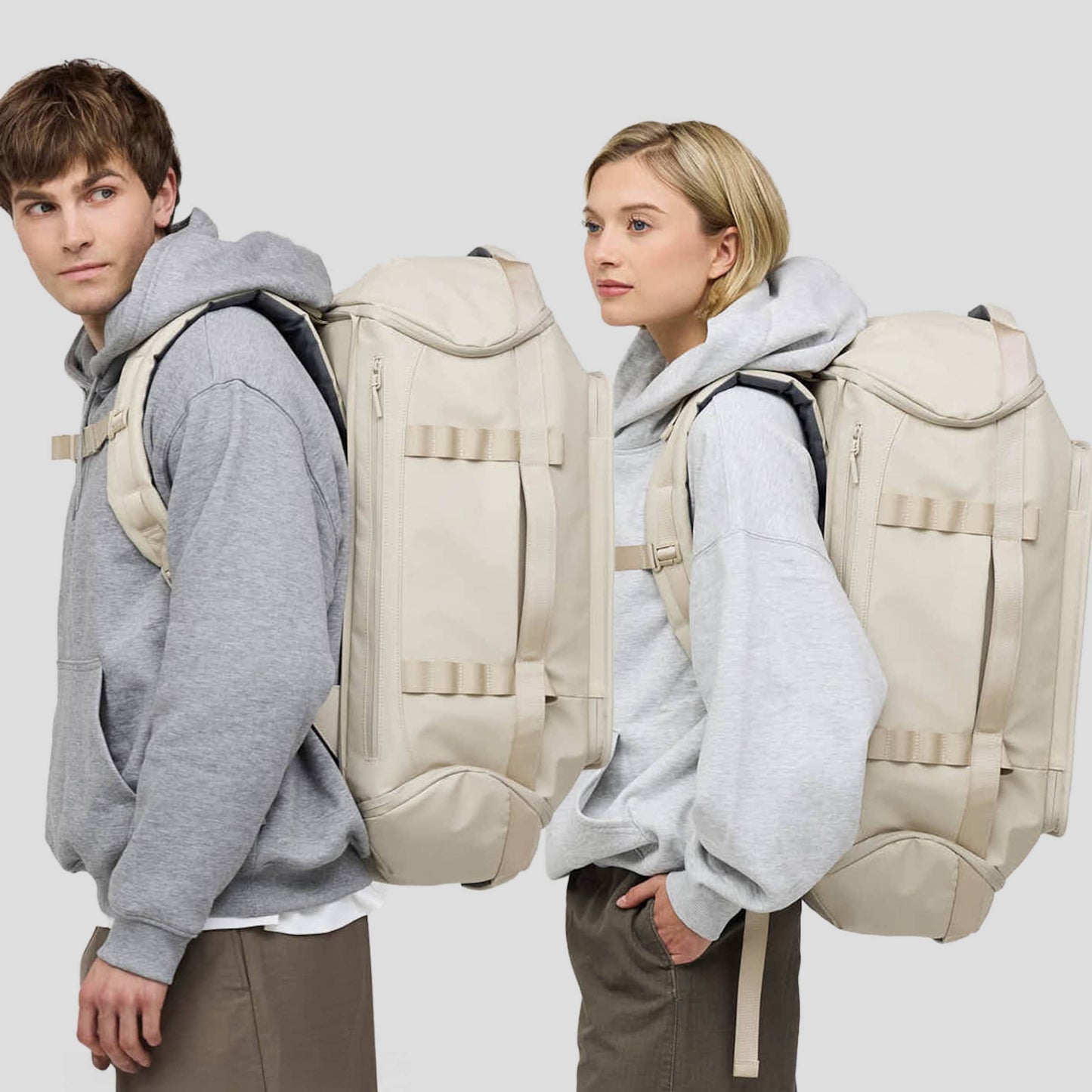 Lisbon Duffle Backpack Small Walnut