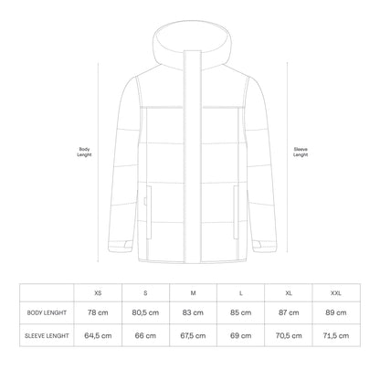 Winter Puffer Jacket Sandstone