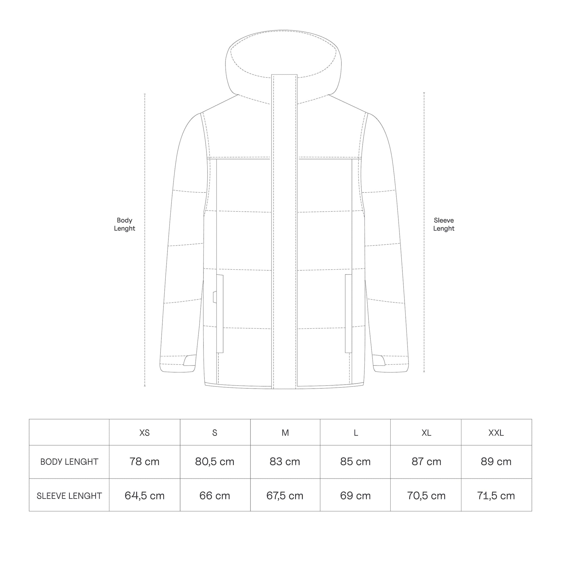 Fleece 3in1 Winter Jacket All Black