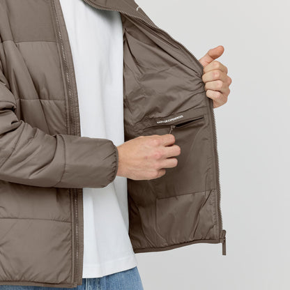 Puffer 3in1 Rain Jacket Taupe