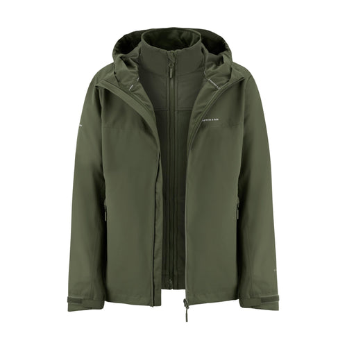 Everyday 3in1 Rain Jacket Olive