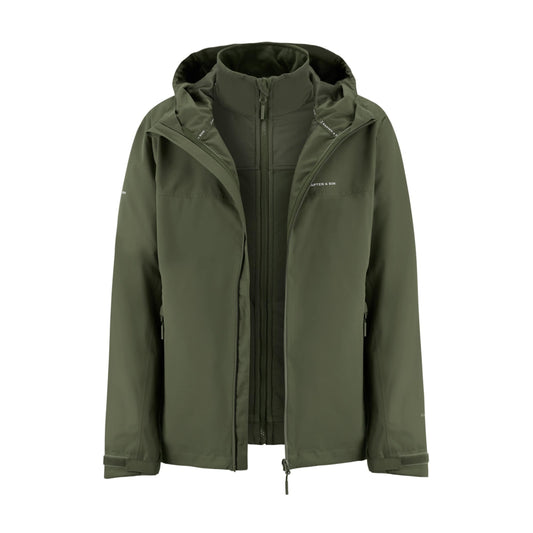 Everyday 3in1 Rain Jacket Olive