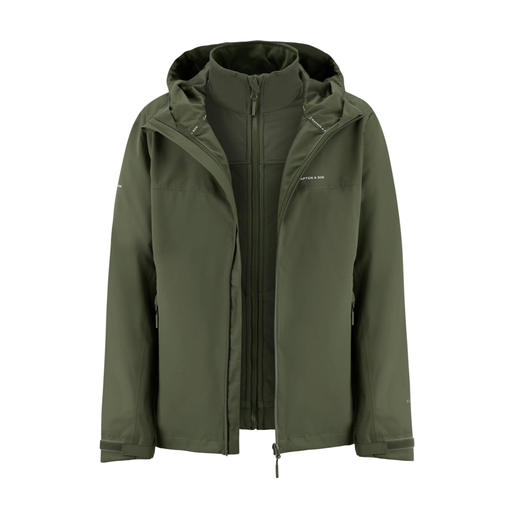 Everyday 3in1 Rain Jacket Taupe
