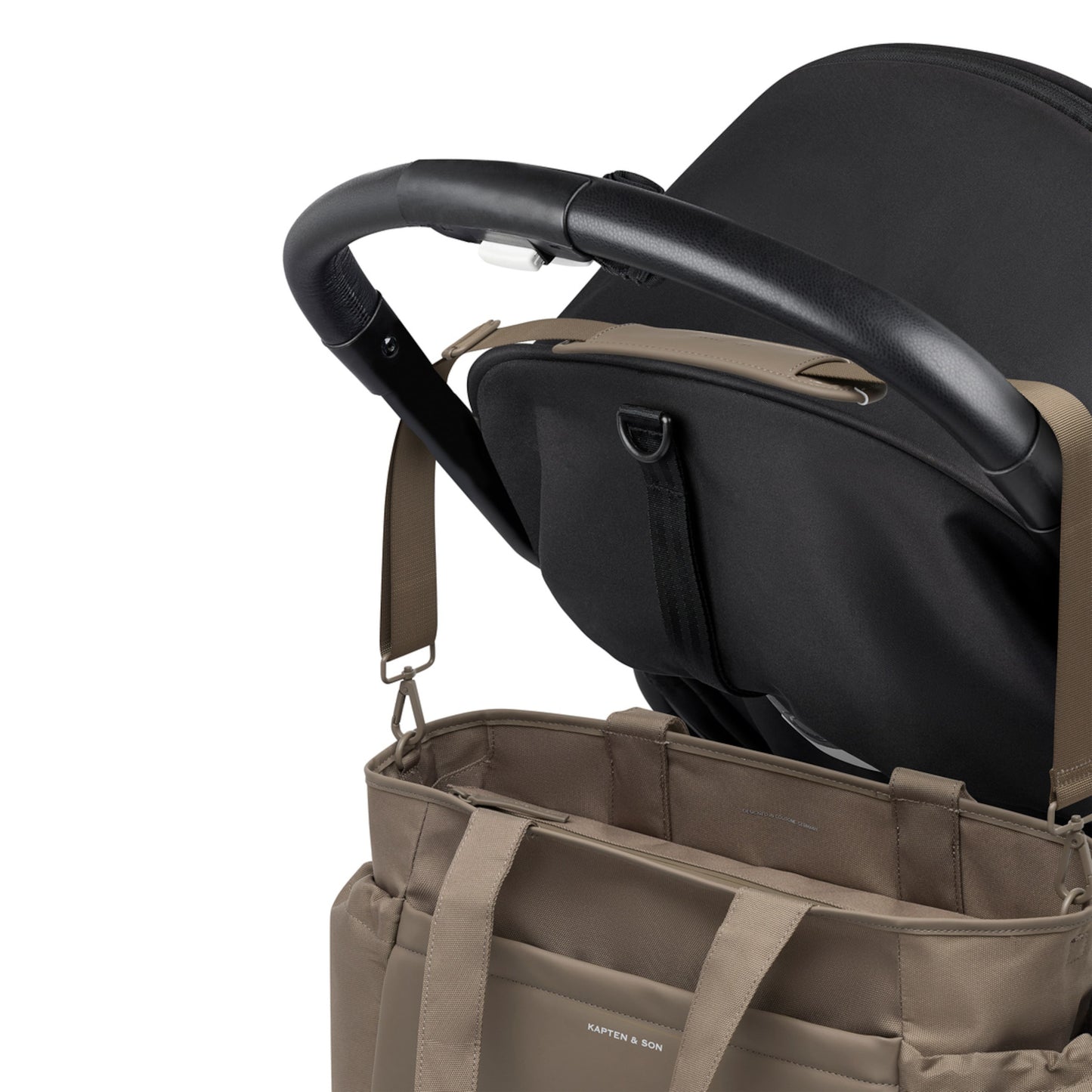 Hellvi Pro Large Diaper Bag Set Walnut