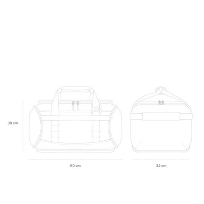 Lisbon Duffle Backpack Large All Black 