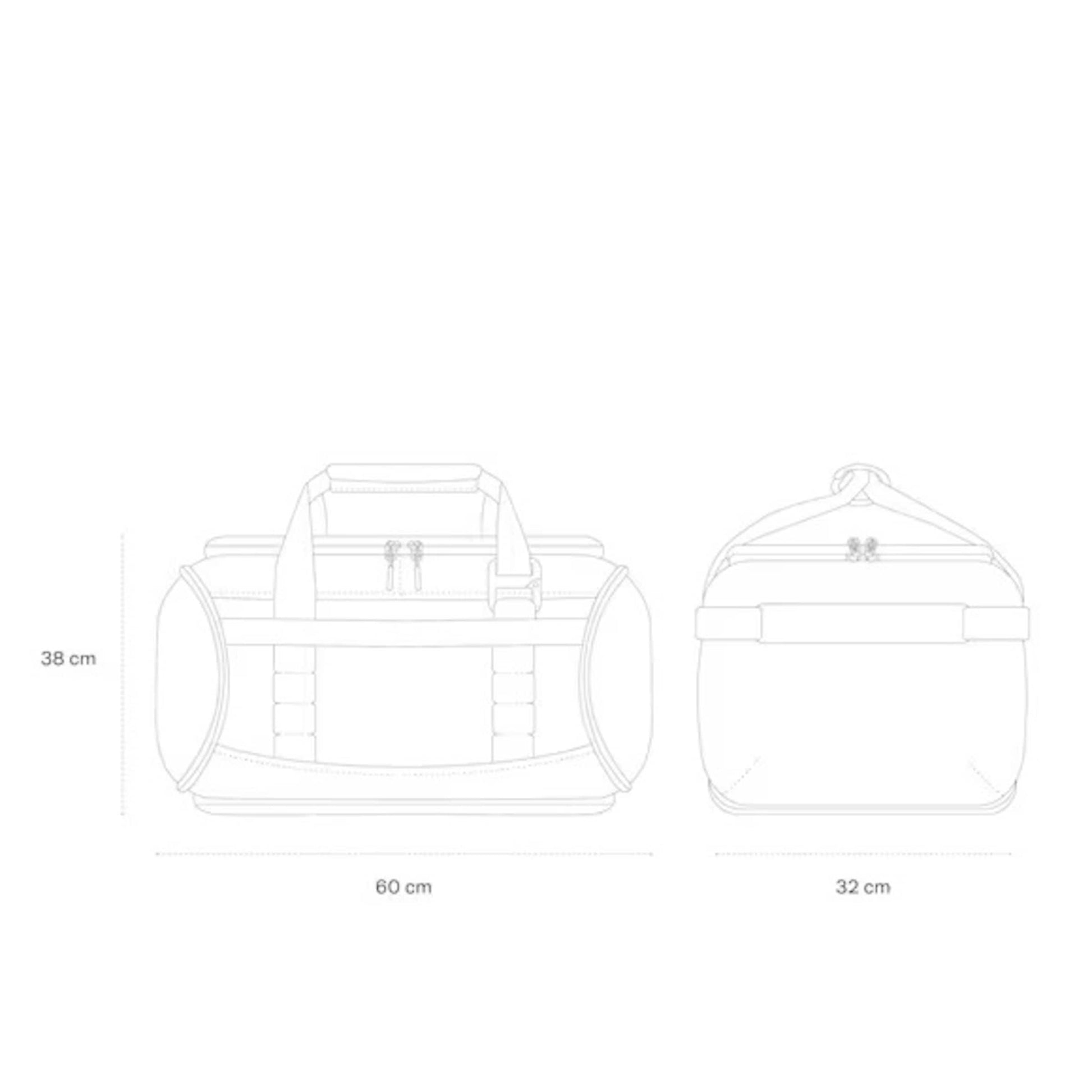 Lisbon Duffle Backpack Medium All Black