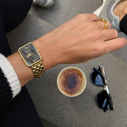Grace Gold Black Steel