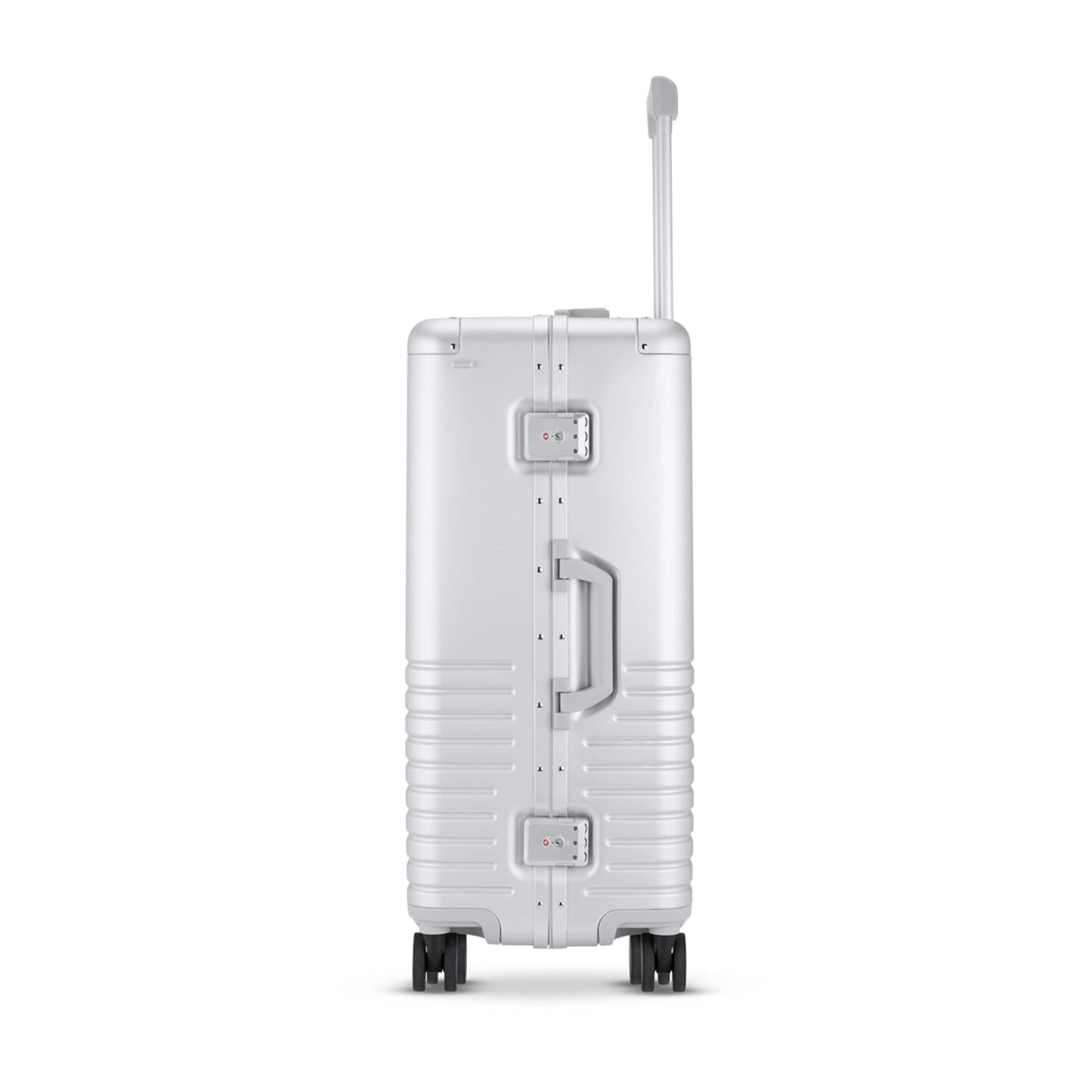 Heathrow Aluminium Check In Silver