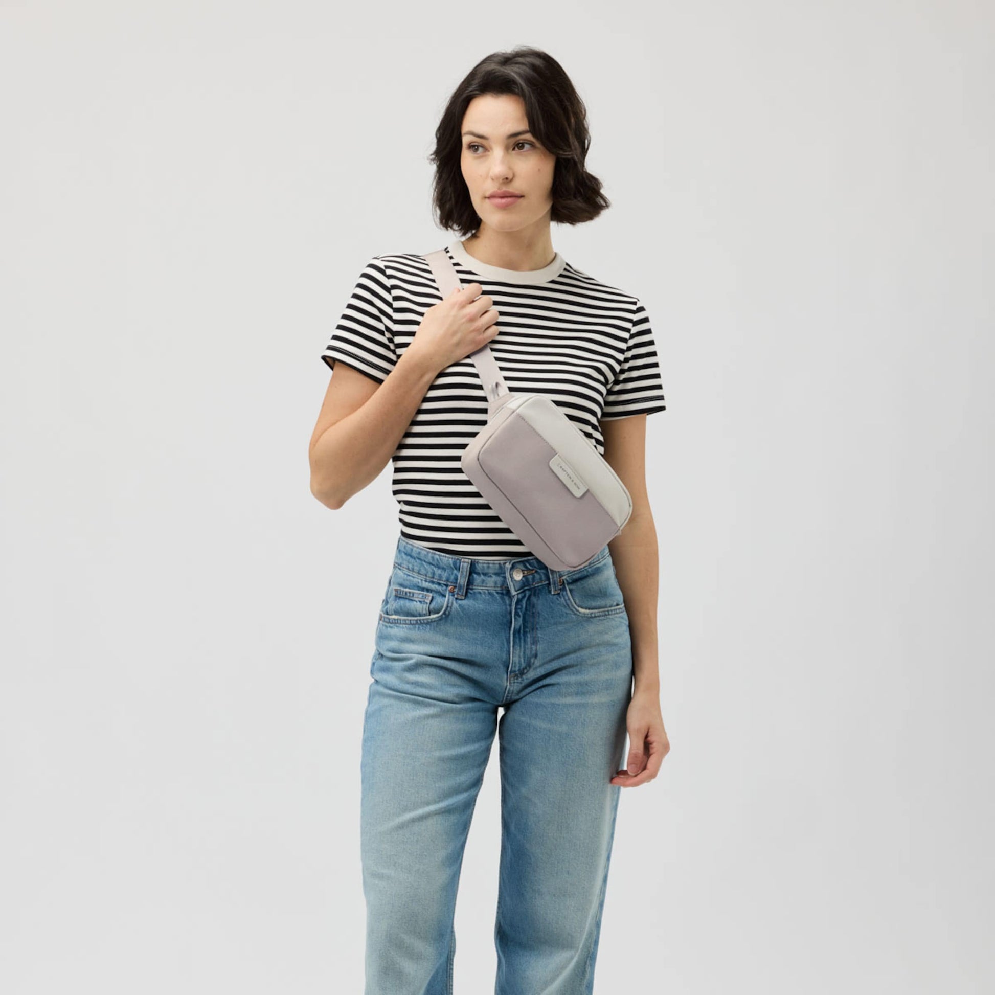 Bergen Pro Crossbody Greige