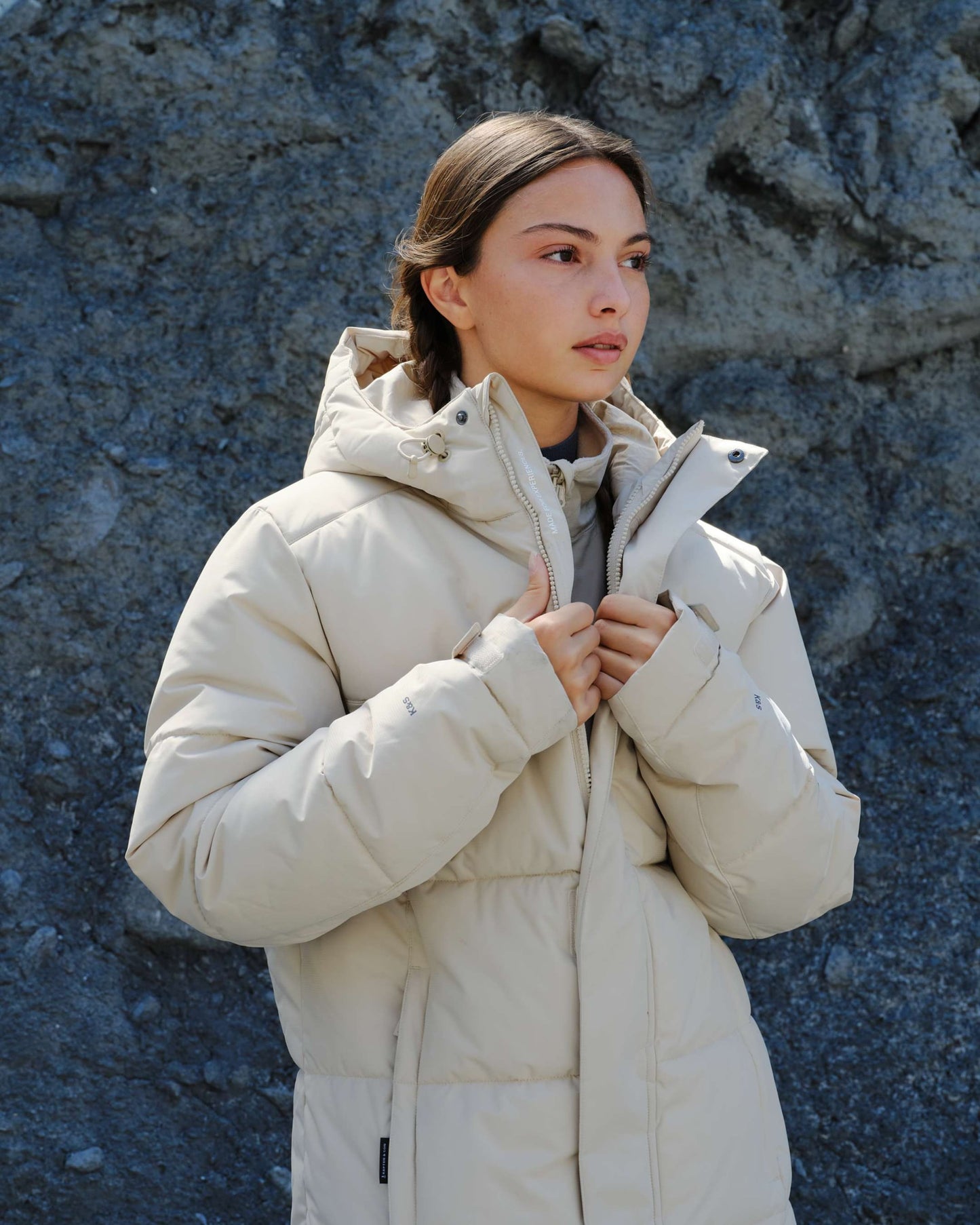 Fleece 3in1 Winter Jacket Sandstone