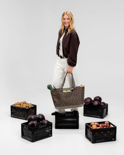 Vaasa Shopping Basket Muted Rose