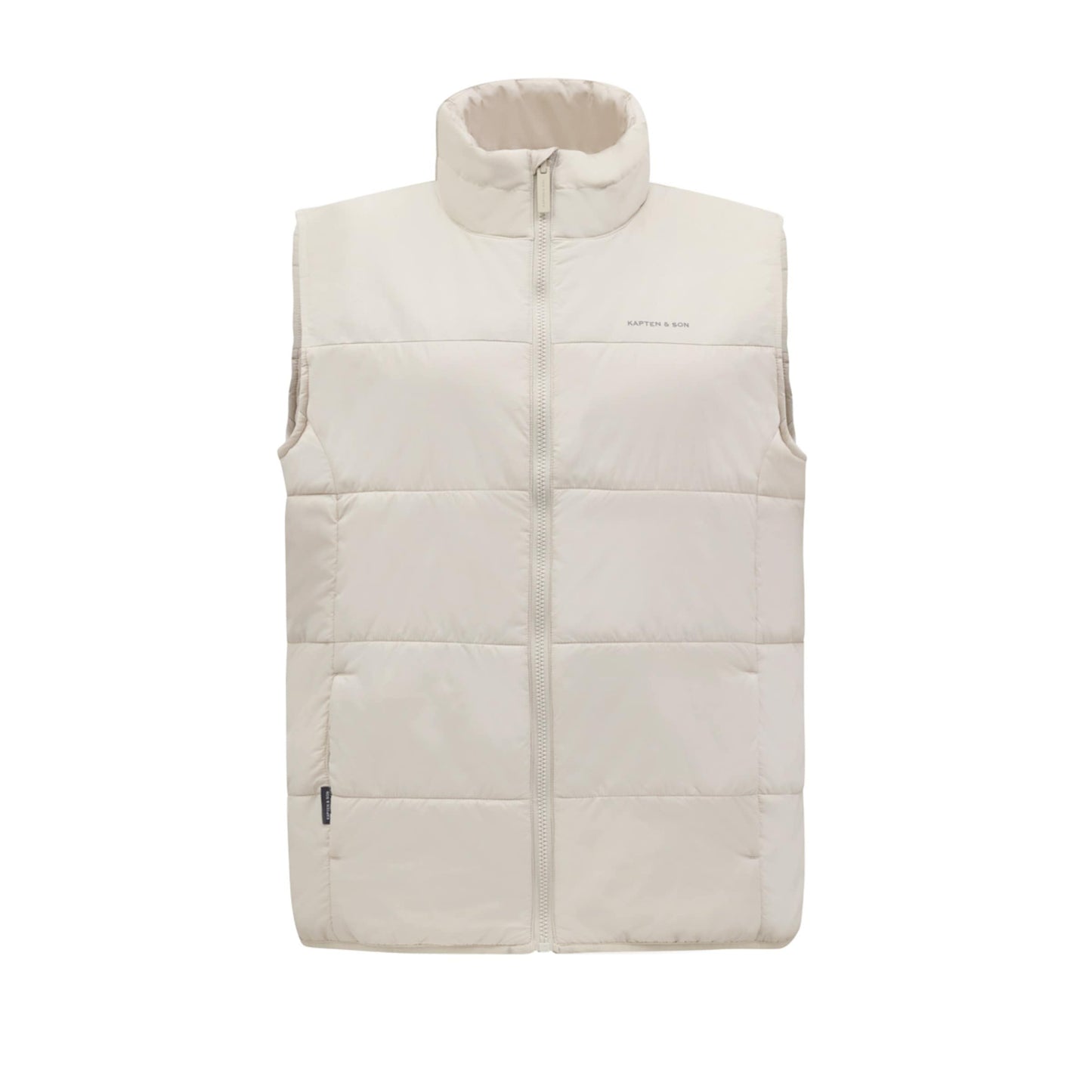Light Puffer Vest All Black