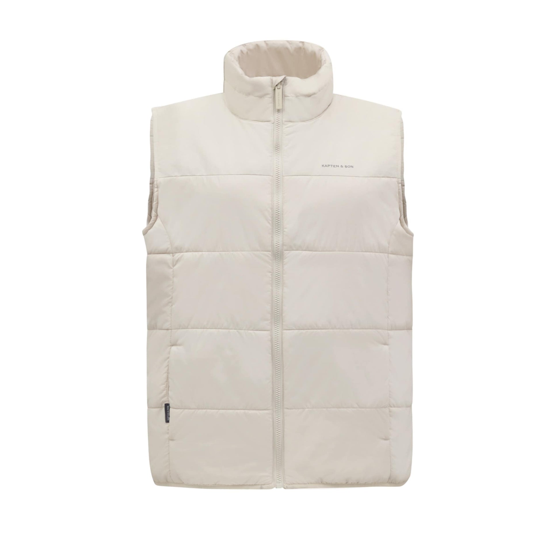 Light Puffer Vest All Black