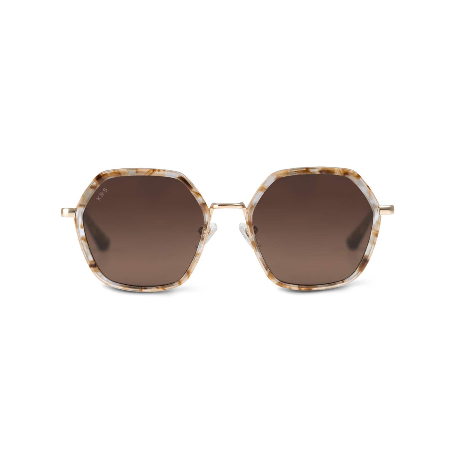 Amsterdam Edge Toffee Tortoise Brown