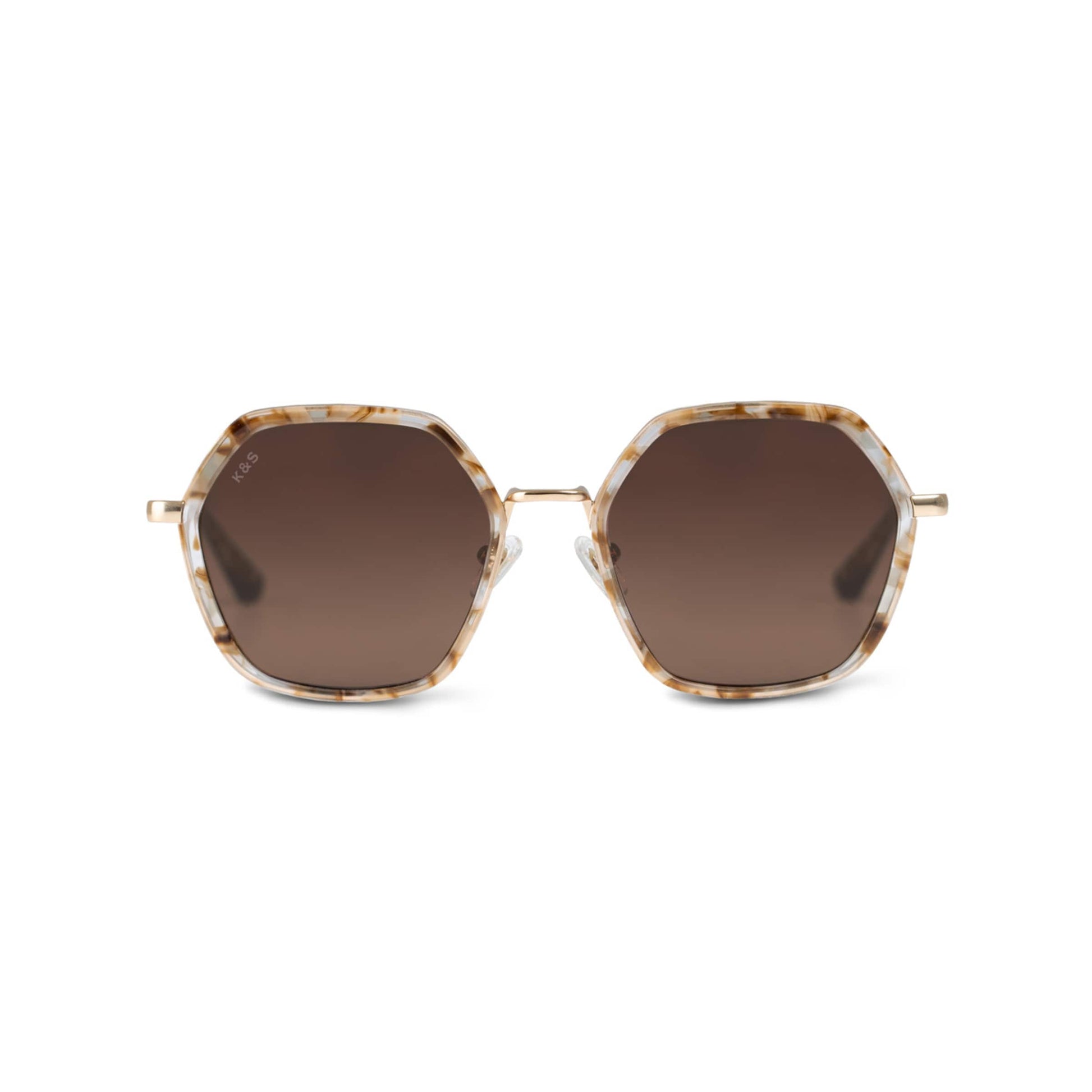 Amsterdam Edge Toffee Tortoise Brown