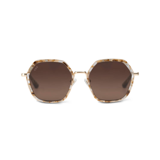 Amsterdam Edge Toffee Tortoise Brown