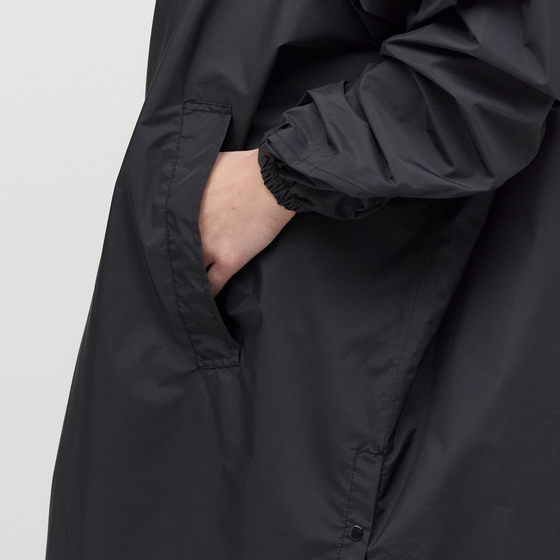 Rain Poncho Leo Dark Brown